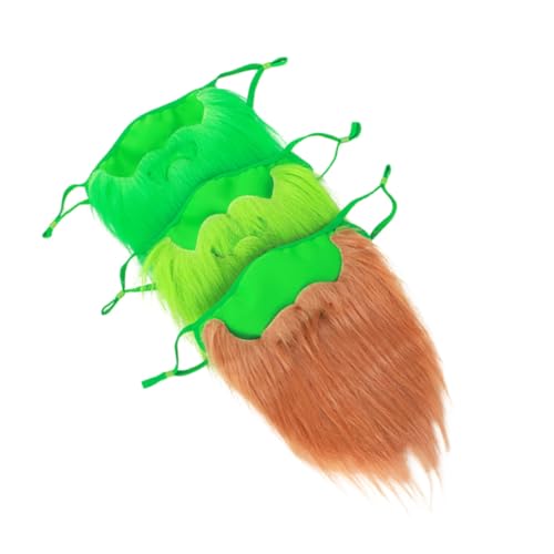 LIFKOME Einzigartiges Dekoratives Bartmasken-Set Zum St. Patrick's Day Aus Weichem Material für Cosplay-Party-Events LIFKOME Einzigartiges Dekoratives Bartmasken-Set Zum St. Patrick's Day Aus Weichem Material für Cosplay-Party-Events von LIFKOME