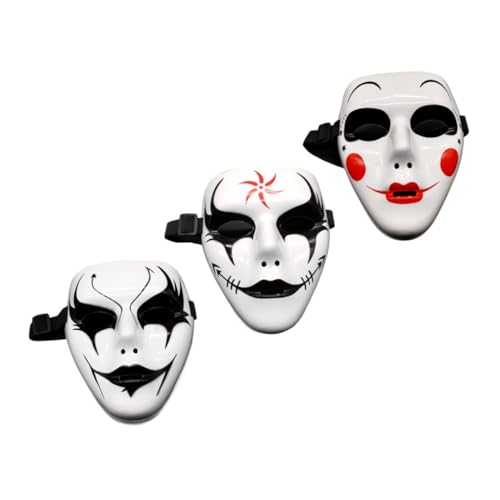LIFKOME 3 Stück Teiliges Handgefertigtes Halloween Masken Cosplay Masken für Festlichkeiten für und Kostümpartys LIFKOME 3 Stück Teiliges Handgefertigtes Halloween Masken Cosplay Masken für Festlichkeiten für und Kostümpartys von LIFKOME