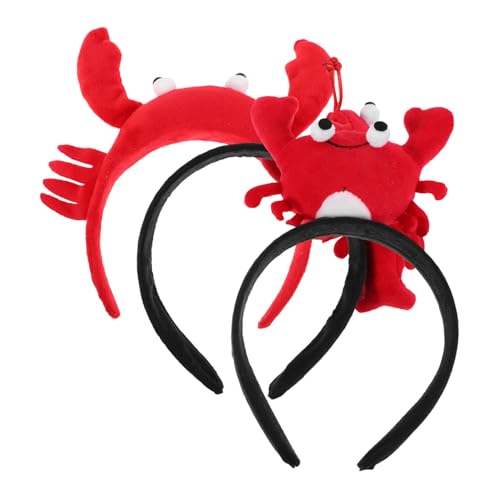 LIFKOME 3 Stück Teiliges Lustige Haarbänder mit Plüsch Lobster und Krabbe Weiche Stirnbänder zum Waschen Gesichts Niedliche Tierhaarschmuck für Halloween und Meerestier Events LIFKOME 3 Stück Teiliges Lustige Haarbänder mit Plüsch Lobster und Krabbe Weiche Stirnbänder zum Waschen Gesichts Niedliche Tierhaarschmuck für Halloween und Meerestier Events von LIFKOME