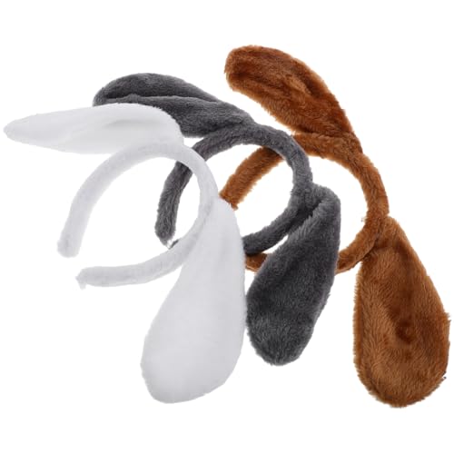 LIFKOME 3 Stück Teiliges Tierohren Haarreif für Lustiges Plüsch Hundekostüm Zubehör für Bühnenauftritte Partys und Cosplay und Strapazierfähig Geeignet für Verschiedene Anlässe LIFKOME 3 Stück Teiliges Tierohren Haarreif für Lustiges Plüsch Hundekostüm Zubehör für Bühnenauftritte Partys und Cosplay und Strapazierfähig Geeignet für Verschiedene Anlässe von LIFKOME