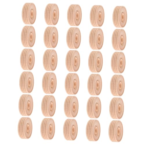 LIFKOME 30stücke Holzräder Zum Basteln Unbehandelt Für Spielzeug Und DIY-projekte Runde Holzteile Zum Malen Und Dekorieren LIFKOME 30stücke Holzräder Zum Basteln Unbehandelt Für Spielzeug Und DIY-projekte Runde Holzteile Zum Malen Und Dekorieren von LIFKOME