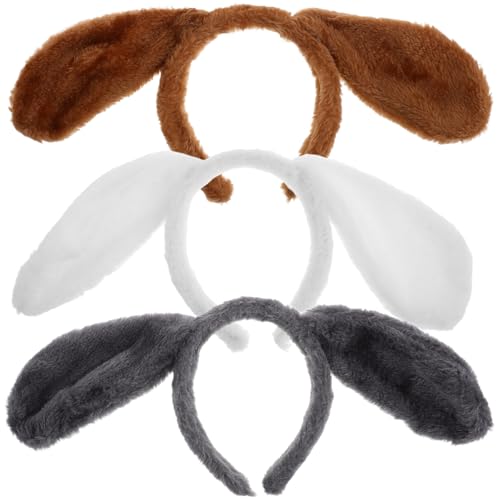 LIFKOME 3Pcs Plüschhund Ohren Stirnband Realistische Tiere Ohren Kopfbedeckung Flauschiger Grauer Schwarzer Welpe Hunde Haarbänder Haarzubehör Verkleiden Haar Hoop Für LIFKOME 3Pcs Plüschhund Ohren Stirnband Realistische Tiere Ohren Kopfbedeckung Flauschiger Grauer Schwarzer Welpe Hunde Haarbänder Haarzubehör Verkleiden Haar Hoop Für von LIFKOME