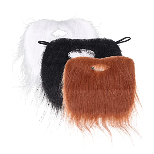LIFKOME 3er Set Gefälschte Bärte Und Lustige Schnurrbärte Für Cosplay Kostümpartys Und Halloween Realistische Bart Accessoires Für Dekoration Und Verkleidung LIFKOME 3er Set Gefälschte Bärte Und Lustige Schnurrbärte Für Cosplay Kostümpartys Und Halloween Realistische Bart Accessoires Für Dekoration Und Verkleidung von LIFKOME