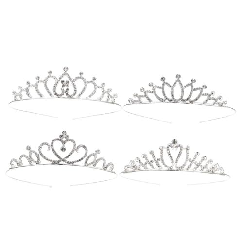 LIFKOME 4 STÜCKE Teiliges Haarband für Mädchen Modischer Haarschmuck mit Funkelnden Strasssteinen Stabile Legierung Bequemes Stirnband für Tanz Party Kostüm und Festliche Anlässe LIFKOME 4 STÜCKE Teiliges Haarband für Mädchen Modischer Haarschmuck mit Funkelnden Strasssteinen Stabile Legierung Bequemes Stirnband für Tanz Party Kostüm und Festliche Anlässe von LIFKOME