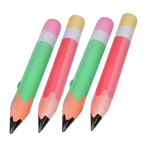 LIFKOME 4 Stück Aufblasbare Bleistift Dekoration Riesige PVC Bleistift Luftballons für Schulanfang Klassenzimmer Dekoration und Geburtstagsfeiern und Langlebige Party Requisiten Grün und LIFKOME 4 Stück Aufblasbare Bleistift Dekoration Riesige PVC Bleistift Luftballons für Schulanfang Klassenzimmer Dekoration und Geburtstagsfeiern und Langlebige Party Requisiten Grün und von LIFKOME