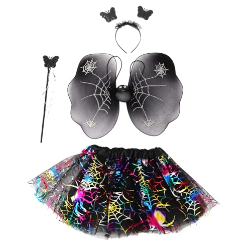 LIFKOME 4 Stück Halloween- -kleid Halloween-cosplay-kleid Halloween-cosplay-kostüm Party-requisite Frauenkostüm Parteiuniform Cosplay-uniform Spinnennetz-kleid Colorful Stoff LIFKOME 4 Stück Halloween- -kleid Halloween-cosplay-kleid Halloween-cosplay-kostüm Party-requisite Frauenkostüm Parteiuniform Cosplay-uniform Spinnennetz-kleid Colorful Stoff von LIFKOME