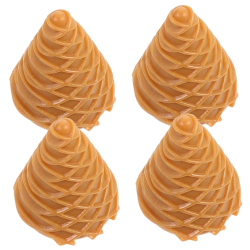 LIFKOME 4 Stück Knuspriger DIY -Materialien Leeres Eistütenmodell Simulationskit Sahnekleber vorgeben, Kuchenanzeige simuliertes PVC Chocolate LIFKOME 4 Stück Knuspriger DIY -Materialien Leeres Eistütenmodell Simulationskit Sahnekleber vorgeben, Kuchenanzeige simuliertes PVC Chocolate von LIFKOME
