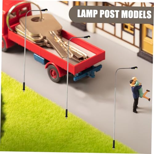 LIFKOME 4 Stück Leuchtende Sandtisch Dekoration mit Stabilem Sockel Sichere Materialien für Puppenhäuser und DIY mini landschaften von LIFKOME