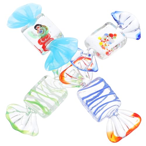 LIFKOME 4 Stück Teiliges Bonbon Ornament Farbenfrohe Süßigkeiten Deko Langlebige Handwerkskunst Geeignet als Weihnachts und Hochzeitsdeko Stilvolle Tischdekoration mit Zufälligem Design LIFKOME 4 Stück Teiliges Bonbon Ornament Farbenfrohe Süßigkeiten Deko Langlebige Handwerkskunst Geeignet als Weihnachts und Hochzeitsdeko Stilvolle Tischdekoration mit Zufälligem Design von LIFKOME