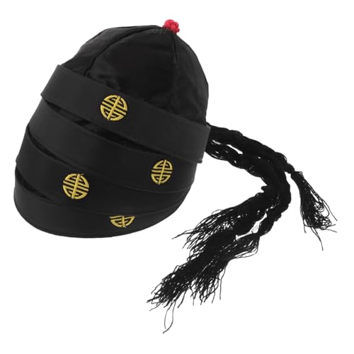 LIFKOME 4 Stück Teiliges Chinesischer Kaiserhut aus Strapazierfähigem Nylon Qing Dome Cap mit Detaillierte Stickerei Leicht und Kompakt für Erwachsene Cosplay Theater Kostümveranstaltungen LIFKOME 4 Stück Teiliges Chinesischer Kaiserhut aus Strapazierfähigem Nylon Qing Dome Cap mit Detaillierte Stickerei Leicht und Kompakt für Erwachsene Cosplay Theater Kostümveranstaltungen von LIFKOME