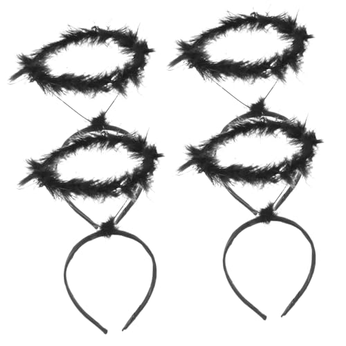 LIFKOME 4 Stück Teiliges Heiligenschein Stirnbänder aus Langlebigem Kunststoff Einfach zu Tragen Geeignet für Erwachsene für Cosplay Bühnenauftritte Partys und Festliche Anlässe LIFKOME 4 Stück Teiliges Heiligenschein Stirnbänder aus Langlebigem Kunststoff Einfach zu Tragen Geeignet für Erwachsene für Cosplay Bühnenauftritte Partys und Festliche Anlässe von LIFKOME