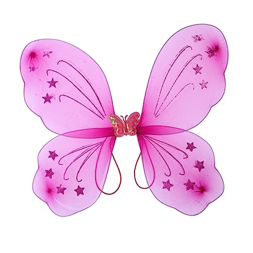 LIFKOME 4 Teiliges Kostümset Für ädchen Mit Tüllrock Schmetterlingsflügel Zauberstab Und Haarreif Rosarot Perfekt Für Fasching Partys Und Aufführungen LIFKOME 4 Teiliges Kostümset Für ädchen Mit Tüllrock Schmetterlingsflügel Zauberstab Und Haarreif Rosarot Perfekt Für Fasching Partys Und Aufführungen von LIFKOME
