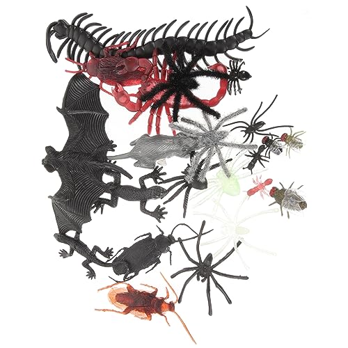 LIFKOME 40Stücke Insektenfiguren Für Halloween Realistische Insekten Dekoration Und Lernspielzeug Für Mikrolandschaften Und Grusel Events LIFKOME 40Stücke Insektenfiguren Für Halloween Realistische Insekten Dekoration Und Lernspielzeug Für Mikrolandschaften Und Grusel Events von LIFKOME