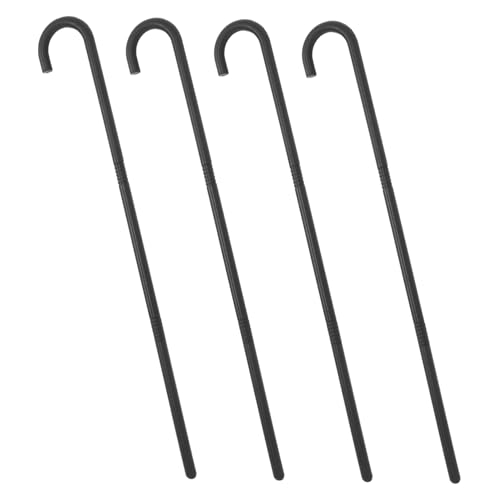 LIFKOME 4pcs Halloween Kostüm Walking Cane Retro -Stil Plastik Requisiten Für Cosplay -plastikrohr Spielzeug Krücken Halloween Party Cane Cane von LIFKOME