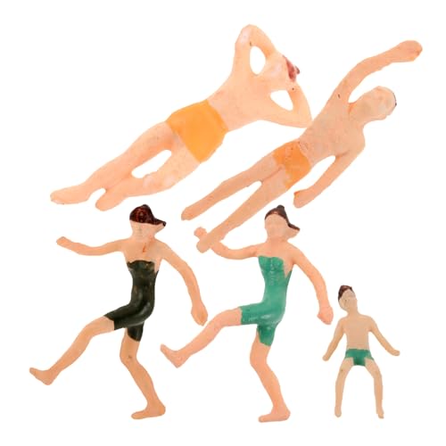 LIFKOME 5 Stück Bunte Miniatur Menschen Figuren Schwimmende Badeanzug Modelle Strand Deko Für Architektur Diorama Sandkasten DIY Zubehör LIFKOME 5 Stück Bunte Miniatur Menschen Figuren Schwimmende Badeanzug Modelle Strand Deko Für Architektur Diorama Sandkasten DIY Zubehör von LIFKOME