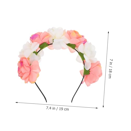 LIFKOME 5 Stück Teiliges Haarbänder mit Künstlichen Rosenblüten Langlebig und Detailreich Bezaubernde Haarschmuck accessoires für Party Kostüm und Fotografie Geeignet für Mädchen und von LIFKOME