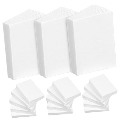 LIFKOME 50 Stück Mini-Buchspielzeug Mini - leeres Mini -Buch Mini -Bücher hoch Mini-Puppenhausbücher winzige Bücher Mini -Bücher DIY Miniatur -Dinge Bücher Mini-Buchmodell Papier Weiß von LIFKOME
