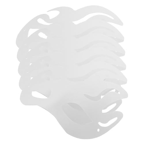 LIFKOME 5St halloween masken halloweenmasken Malbare Masken für Maskenbastelset für unbemalt Kindermaske Halloween-Masken für erwachsene Frauen Partymaske Frauen Papier von LIFKOME