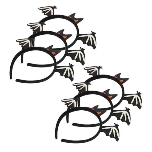 LIFKOME 6 Stück Teiliges Halloween Haarband mit Glitzer Bat Dekoratives Kostüm Haaraccessoire für Frauen Leichtes und Bequemes Stirnband für Party und Fotorequisiten LIFKOME 6 Stück Teiliges Halloween Haarband mit Glitzer Bat Dekoratives Kostüm Haaraccessoire für Frauen Leichtes und Bequemes Stirnband für Party und Fotorequisiten von LIFKOME