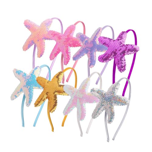 LIFKOME 8 Stück Teiliges Seestern Haarreif Leichter Haarschmuck mit Zartem Meeres tier Design Bequemes Praktisches Stirnband für Alltag Party und Tanzaufführungen LIFKOME 8 Stück Teiliges Seestern Haarreif Leichter Haarschmuck mit Zartem Meeres tier Design Bequemes Praktisches Stirnband für Alltag Party und Tanzaufführungen von LIFKOME