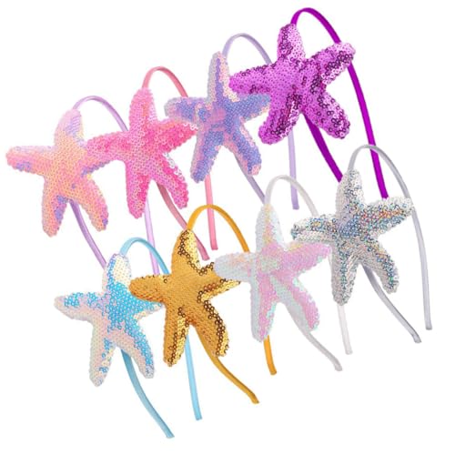 LIFKOME 8 Stück Teiliges Seestern Haarschmuck für Mädchen Bunte Haarreifen Langlebig Einfach Aufzusetzen Geeignet für Alltag Party und Bühnenauftritte LIFKOME 8 Stück Teiliges Seestern Haarschmuck für Mädchen Bunte Haarreifen Langlebig Einfach Aufzusetzen Geeignet für Alltag Party und Bühnenauftritte von LIFKOME