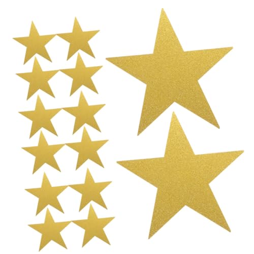 LIFKOME 80 Stück Glitzer Fünf Punkte Sterne aus Papier für Tafeln und Pinnwände Vielseitige Dekorative Sternformen für Klassenraum DIY Basteln Belohnungsaufkleber und Kreative LIFKOME 80 Stück Glitzer Fünf Punkte Sterne aus Papier für Tafeln und Pinnwände Vielseitige Dekorative Sternformen für Klassenraum DIY Basteln Belohnungsaufkleber und Kreative von LIFKOME