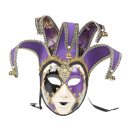 LIFKOME Anubis-maske Karnevalsmasken Für Erwachsene Bauchmaske Phantom Der Opernmaske Kostüm Vollgesichtsmaske Venezianische Maske Frauen Vintage Halloween-maske Venedig Italien Mann Riese von LIFKOME