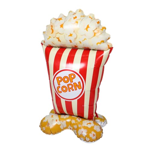 LIFKOME Aufblasbarer Popcorn Ballon Realistische Deko Langlebig Wiederverwendbar Kinderfreundlich für Geburtstagsfeier Shower Karneval Themenpartys von LIFKOME