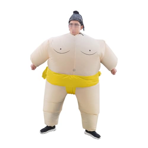 LIFKOME Aufblasbarer Wrestleranzug Für Erwachsene Und Kinder Für Die Familie Zum Aufblasen Des Kleides Für Festivalpartys Zufällige Farbe von LIFKOME