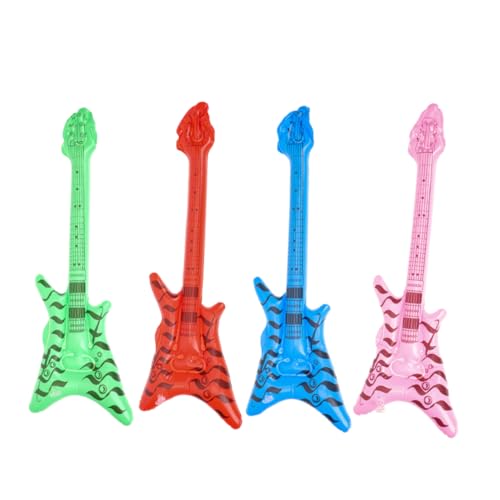 LIFKOME Aufblasbares Rockinstrument Gitarrenspielzeug Für Kinderparty Falsche Gitarre Mit Pvc-material Leicht Und Tragbar Für Partydekorationen LIFKOME Aufblasbares Rockinstrument Gitarrenspielzeug Für Kinderparty Falsche Gitarre Mit Pvc-material Leicht Und Tragbar Für Partydekorationen von LIFKOME