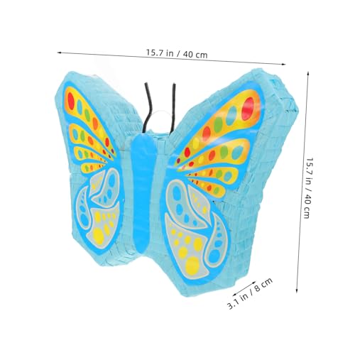 LIFKOME Butterfly Pinata zum Befüllen mit Süßigkeiten Bunte Party Dekoration Interaktives Spiel für Kindergeburtstag Mitgebsel Kindergeburtstag Farbenfrohes Schmetterlingsmotiv Partyspaß LIFKOME Butterfly Pinata zum Befüllen mit Süßigkeiten Bunte Party Dekoration Interaktives Spiel für Kindergeburtstag Mitgebsel Kindergeburtstag Farbenfrohes Schmetterlingsmotiv Partyspaß von LIFKOME