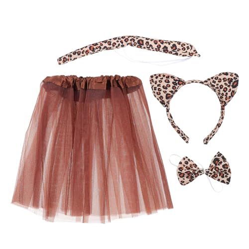LIFKOME Cosplay Leopard Kostüm mit Leopardenohren Haarreif Fliege und Langlebiges Material Detailreiche Verarbeitung für Mottoparty Halloween und Geburtstag LIFKOME Cosplay Leopard Kostüm mit Leopardenohren Haarreif Fliege und Langlebiges Material Detailreiche Verarbeitung für Mottoparty Halloween und Geburtstag von LIFKOME