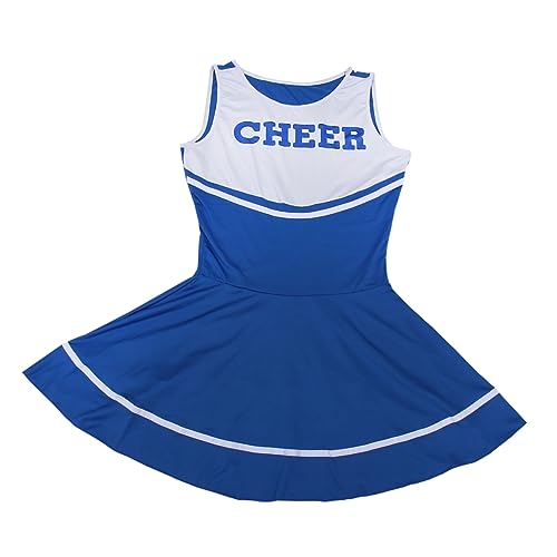 LIFKOME Cheerleading-kostüme Halloween-cheerleader-kostüm für Damen für Mädchen Schulmädchen Musikalische Party-outfits von LIFKOME