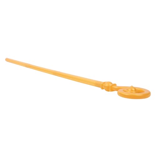 LIFKOME Das des Halloween Accessories zubehör Halloween Party Accessoires Dekoration Party Kostümzubehör Zauberstab Halloween Cosplay Gehstock Requisite Plastik Golden von LIFKOME