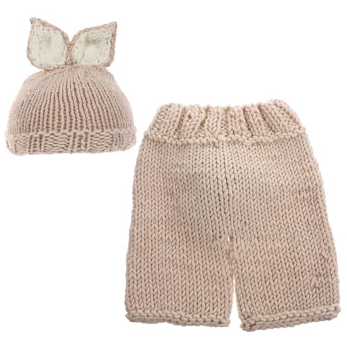 LIFKOME Neugeborenen Hasen Kostüm Gestrickte Mütze Und Hose Für Babyfotografie Süßes Outfit Für Fotoshootings Requisiten Für Partys Und Besondere Anlässe LIFKOME Neugeborenen Hasen Kostüm Gestrickte Mütze Und Hose Für Babyfotografie Süßes Outfit Für Fotoshootings Requisiten Für Partys Und Besondere Anlässe von LIFKOME