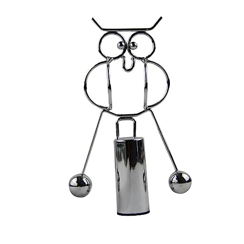 LIFKOME Eule Eisen Tumbler Schaukel Balance Balance Desktop Ornament für Physik Bildung von LIFKOME