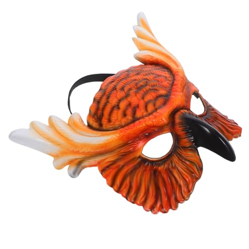 LIFKOME Eulenmaske Tiermaske Kostümpartymaske Karneval Augenmaske Halloween Masken Für Erwachsene Masken Kostüm Vogel Maskerade Maske Kostümmasken Für Erwachsene Vogelmaske Pp Kunststoff LIFKOME Eulenmaske Tiermaske Kostümpartymaske Karneval Augenmaske Halloween Masken Für Erwachsene Masken Kostüm Vogel Maskerade Maske Kostümmasken Für Erwachsene Vogelmaske Pp Kunststoff von LIFKOME