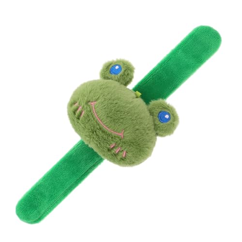 LIFKOME Frosch Tierarmband Handgelenk Geldbörse Plüsch Armband Für Süßes Froschkostüm Accessoire Mitgebsel Für Kindergeburtstag Und Partys von LIFKOME