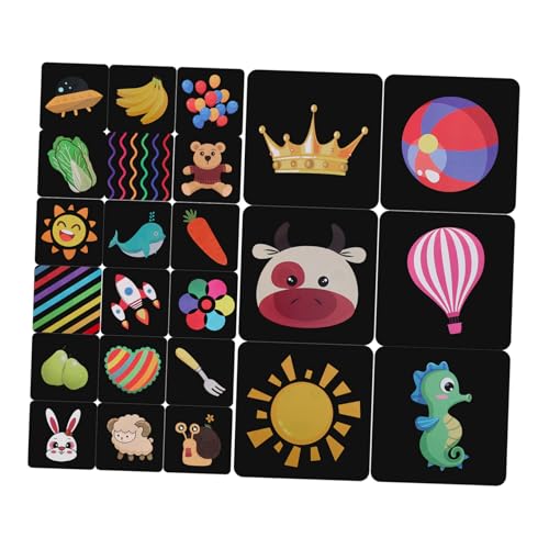 LIFKOME Frühpädagogische Karten Babyspielzeug Entwicklungsspielzeug Für Neugeborene Frühlernspielzeug Babykarten Lernkarten Visuelle Stimulationsspielzeuge Für Babys LIFKOME Frühpädagogische Karten Babyspielzeug Entwicklungsspielzeug Für Neugeborene Frühlernspielzeug Babykarten Lernkarten Visuelle Stimulationsspielzeuge Für Babys von LIFKOME