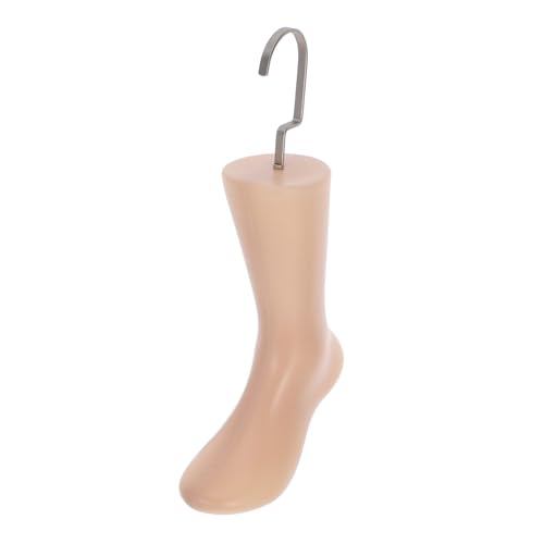 LIFKOME Fußmodellhaken Schmuck Mannequin Fußschuhform Schmuck Für Socken Mannequin Fußanzeige Weiblicher Fuß Sockenanzeige Sockenform Gefälschter Fuß Sockenanzeigemodell Knöchel von LIFKOME
