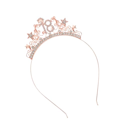 LIFKOME Geburtstagskrone für Mädchen Prinzessinnen Tiara Hochwertigem Legierungsmaterial Elegantes Stirnband mit Strasssteinen Perfektes Accessoire zur Feier Geburtstags LIFKOME Geburtstagskrone für Mädchen Prinzessinnen Tiara Hochwertigem Legierungsmaterial Elegantes Stirnband mit Strasssteinen Perfektes Accessoire zur Feier Geburtstags von LIFKOME