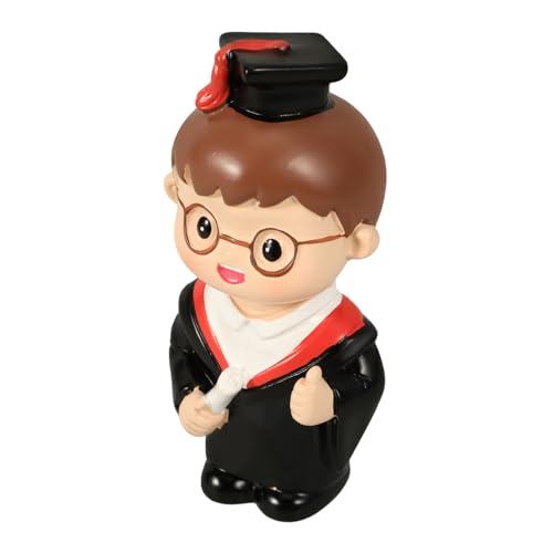 LIFKOME Graduierungs Tortendeko Resin Figurine Topper Sichere Kuchenverzierung für Abschlussparty Dessertornament Vielseitig für Kuchen Muffins und Desktopdeko LIFKOME Graduierungs Tortendeko Resin Figurine Topper Sichere Kuchenverzierung für Abschlussparty Dessertornament Vielseitig für Kuchen Muffins und Desktopdeko von LIFKOME