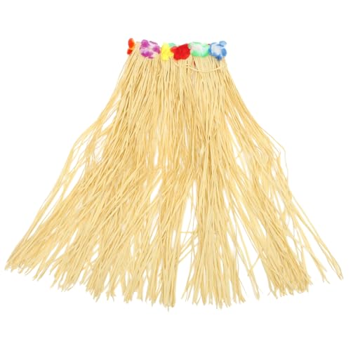 LIFKOME Hawaiianischer Raffia Rock Für Frauen Verstellbar Mit Bunten Blumen Für Luau-partys Strandveranstaltungen Und Bühnenaufführungen LIFKOME Hawaiianischer Raffia Rock Für Frauen Verstellbar Mit Bunten Blumen Für Luau-partys Strandveranstaltungen Und Bühnenaufführungen von LIFKOME