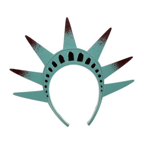 LIFKOME Haarband für Göttin, Freiheitsstatue, Kostüm, Stirnband, Unabhängigkeitstag, Party, Kopfschmuck, Freiheitsstatue, Kostüm, Freiheitsstatue, Patriotischer Tag, Haarbänder, PU LIFKOME Haarband für Göttin, Freiheitsstatue, Kostüm, Stirnband, Unabhängigkeitstag, Party, Kopfschmuck, Freiheitsstatue, Kostüm, Freiheitsstatue, Patriotischer Tag, Haarbänder, PU von LIFKOME
