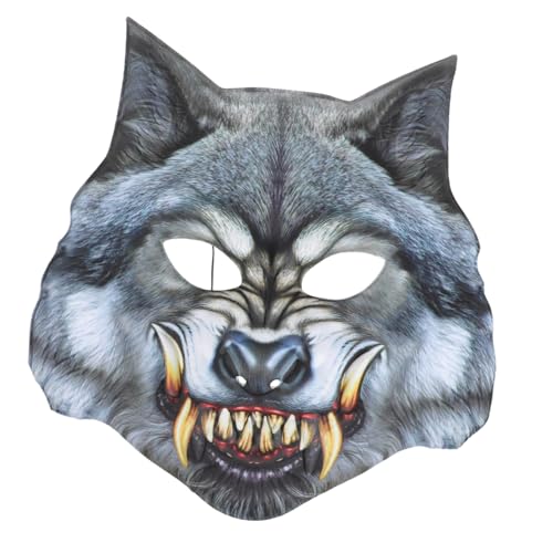 LIFKOME Halloween Gesichtsmaske Kostümmaske Eva Halloween Tiermaskerade Maske Für Erwachsene von LIFKOME