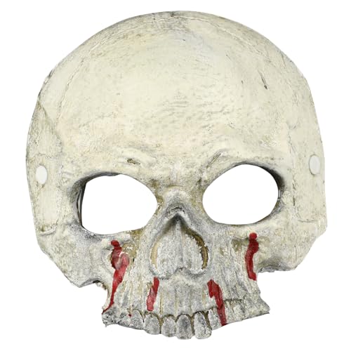 LIFKOME Halloween Blutspritzer Halbgesicht Schädel Maske Gruselige Kostü Maske Für Horror Events Karneval Und Halloween Feiern Ideal Für Kostümpartys Und Verkleidungen LIFKOME Halloween Blutspritzer Halbgesicht Schädel Maske Gruselige Kostü Maske Für Horror Events Karneval Und Halloween Feiern Ideal Für Kostümpartys Und Verkleidungen von LIFKOME