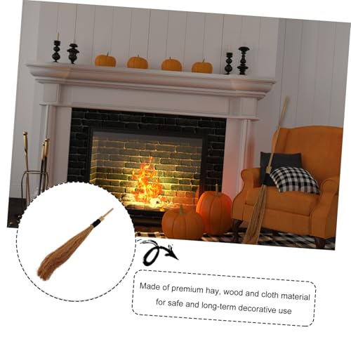 LIFKOME Halloween Hexenbesen Deko Verstellbarer Besenstab für Hexen und Zaubererkostüme Kreatives Party Accessoire Witziges Halloween Requisit für Stimmungsvolle Dekoration LIFKOME Halloween Hexenbesen Deko Verstellbarer Besenstab für Hexen und Zaubererkostüme Kreatives Party Accessoire Witziges Halloween Requisit für Stimmungsvolle Dekoration von LIFKOME