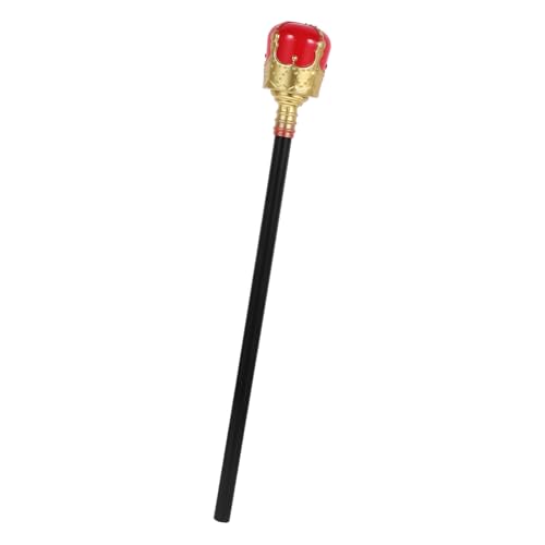 LIFKOME Halloween König Handstab Cosplay Zubehör Kostüm Requisit Rot Gold Königsstab für Bühnenauftritte Langlebiger Dekorativer Spazierstock für Karneval und Themenpartys LIFKOME Halloween König Handstab Cosplay Zubehör Kostüm Requisit Rot Gold Königsstab für Bühnenauftritte Langlebiger Dekorativer Spazierstock für Karneval und Themenpartys von LIFKOME