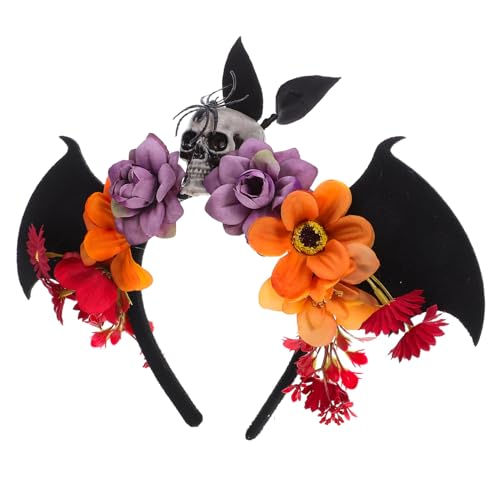 LIFKOME Halloween Kopfschmuck Haar Accessoire Künstliches Blumen Stirnband Fledermaus Stirnbänder Für Frauen Halloween Haar Accessoires Tag Der Toten Stirnband Geister LIFKOME Halloween Kopfschmuck Haar Accessoire Künstliches Blumen Stirnband Fledermaus Stirnbänder Für Frauen Halloween Haar Accessoires Tag Der Toten Stirnband Geister von LIFKOME