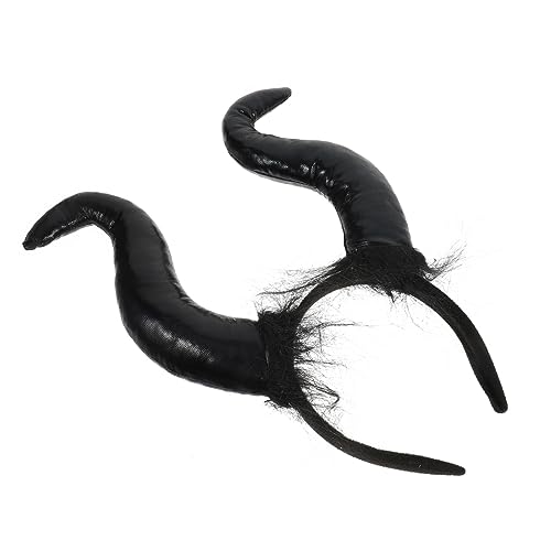 LIFKOME Halloween Teufelshörner Stirnband Leichtes Hörner Haarreif für Halloween Party Cosplay Herren Kostüm Zubehör von LIFKOME